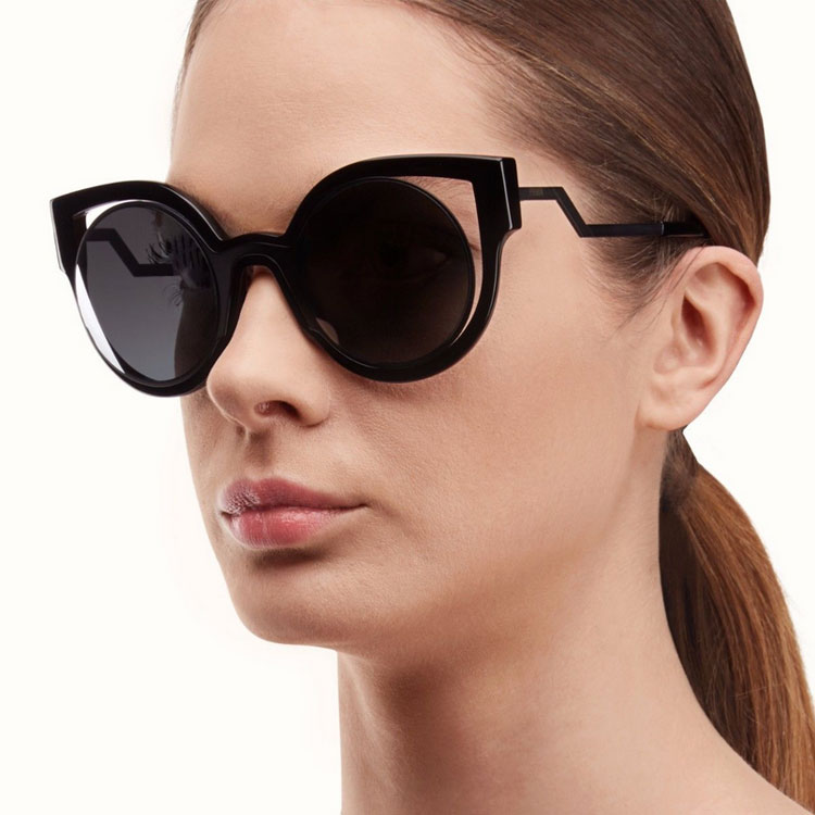 【FENDI芬迪 眼鏡】FENDI/芬迪太陽鏡 FF0137/S女士鏤空墨鏡 新款貓眼太陽眼鏡【正品 價格 圖片】 - 寺庫網