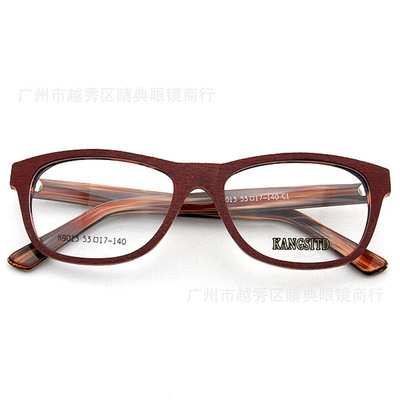 2014新款 時尚板材仿木眼鏡框架K9013廠家直銷